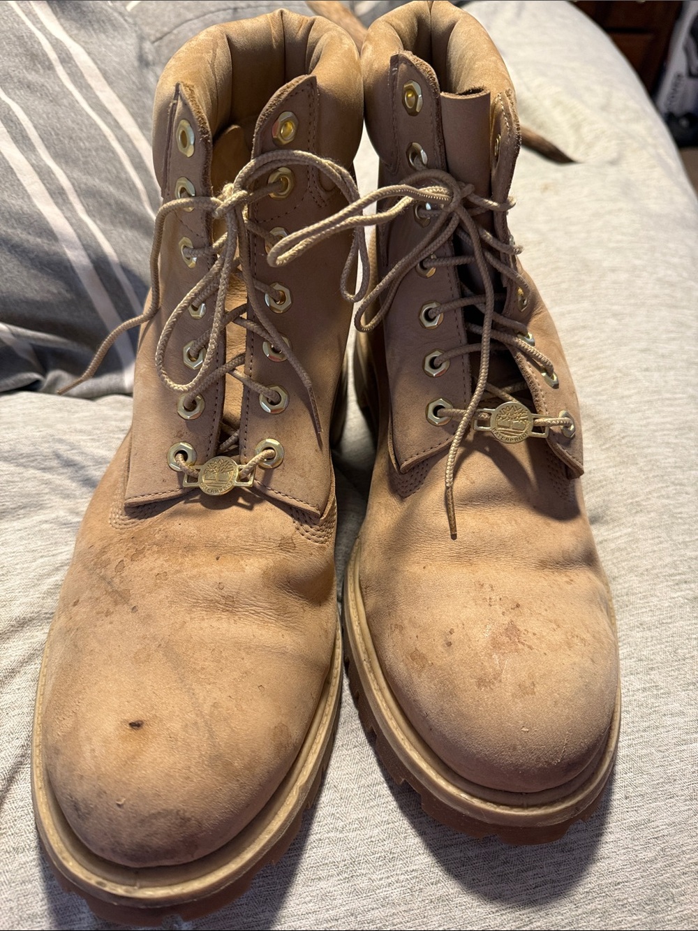 Timberland Wheat Brown Work Boots